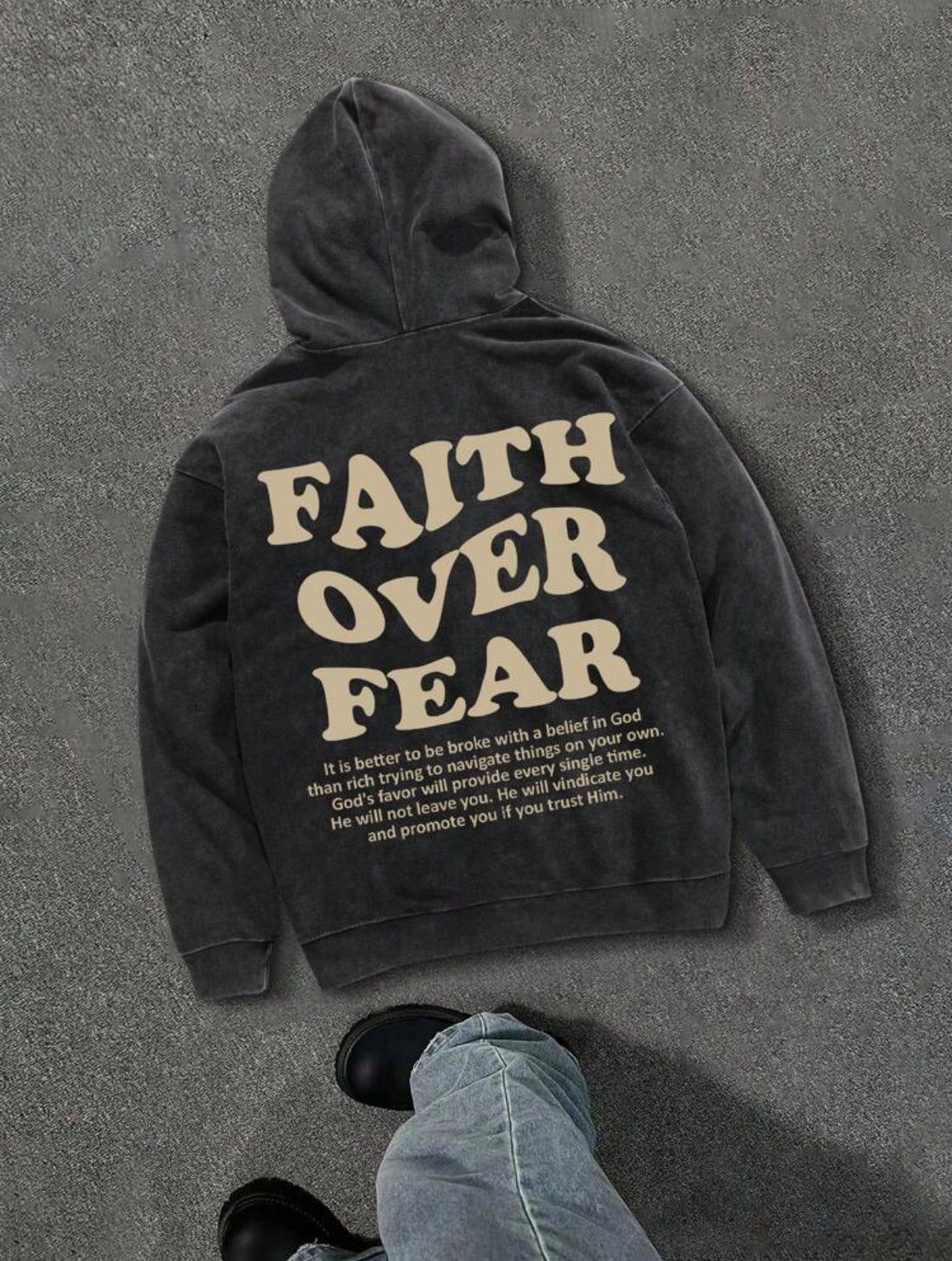 Faith Over Fear Sweatshirt